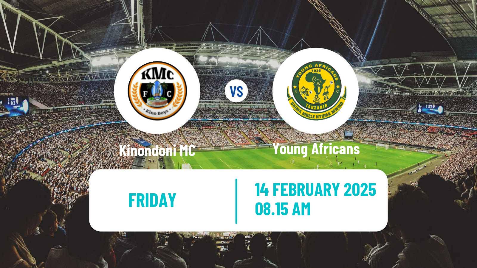 Soccer Tanzanian Premier League Kinondoni MC - Young Africans