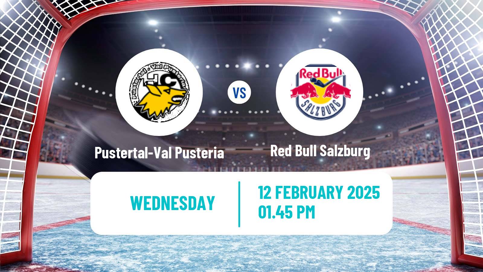 Hockey Austrian Ice Hockey League Pustertal-Val Pusteria - Red Bull Salzburg