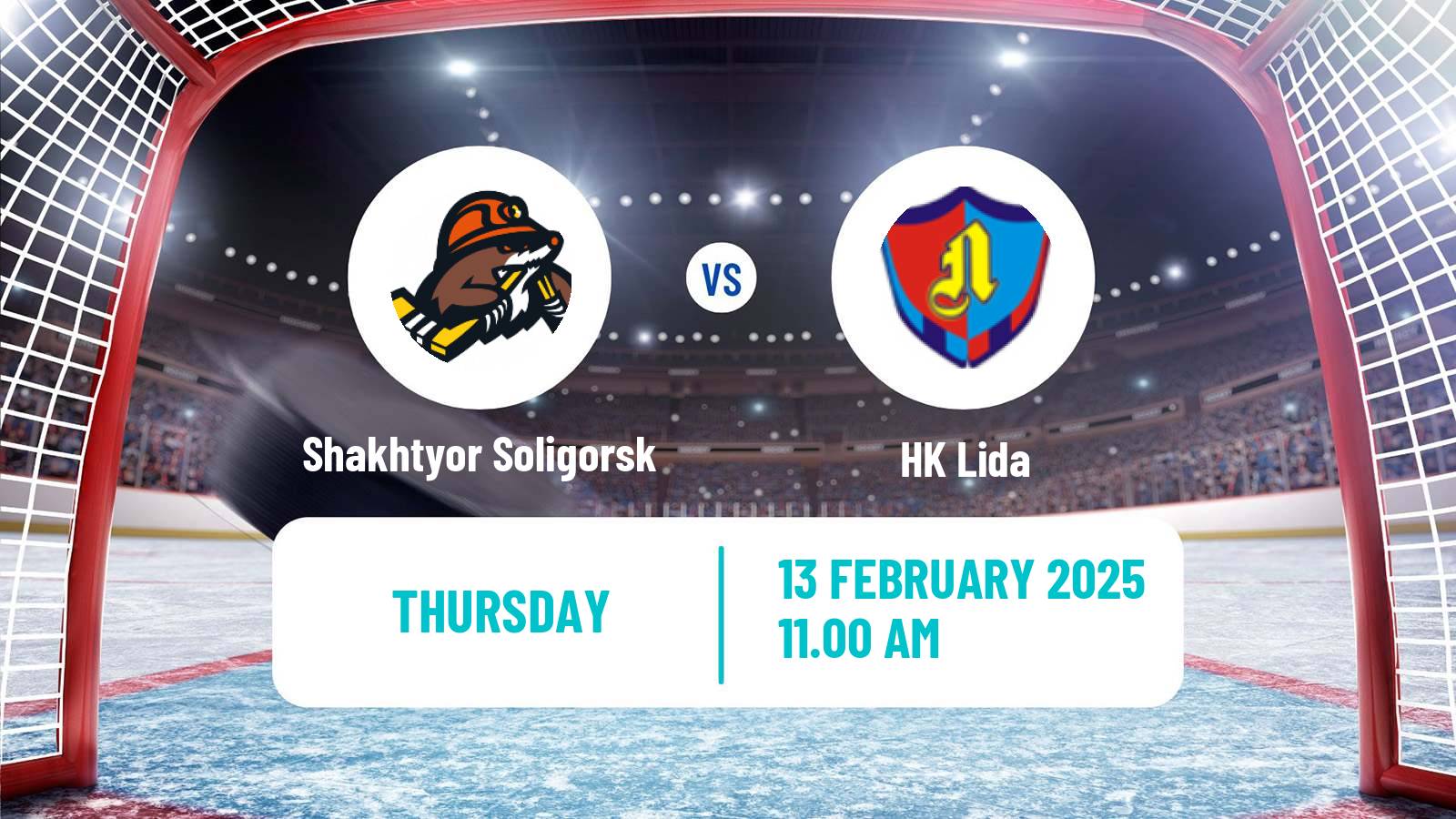 Hockey Belarusian Extraleague Shakhtyor Soligorsk - Lida