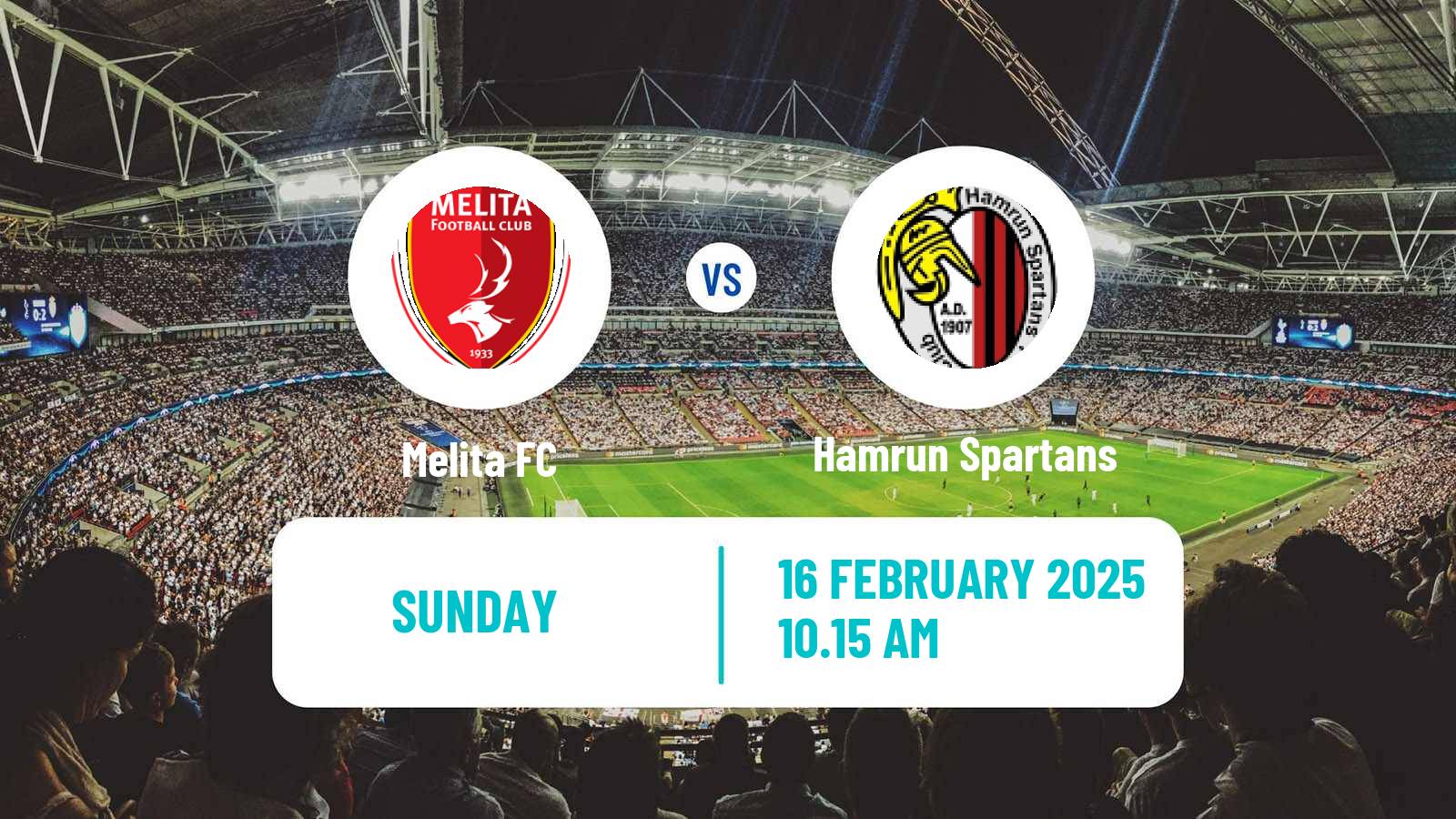 Soccer Maltese Premier League Melita - Hamrun Spartans