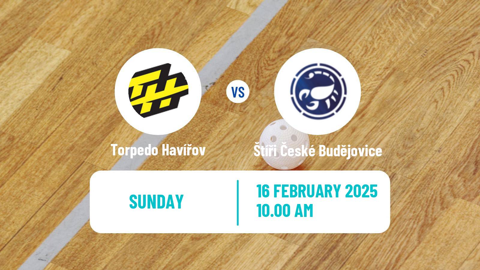 Floorball Czech 1 Liga Floorball Torpedo Havířov - Štíři České Budějovice