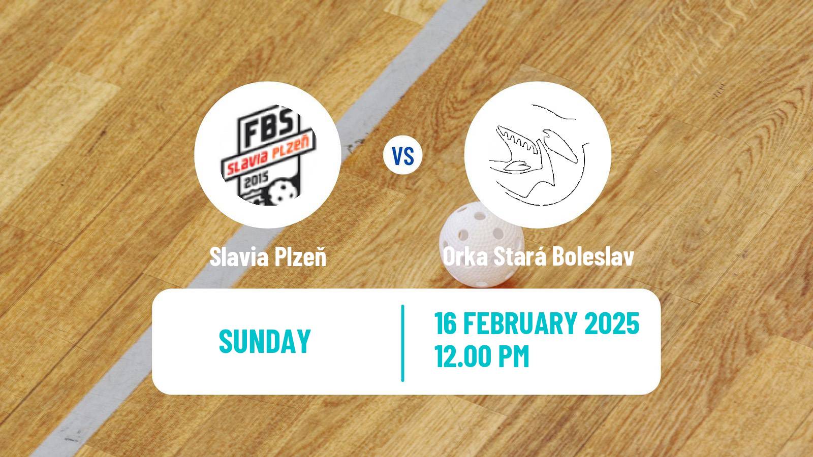 Floorball Czech 1 Liga Floorball Slavia Plzeň - Orka Stará Boleslav