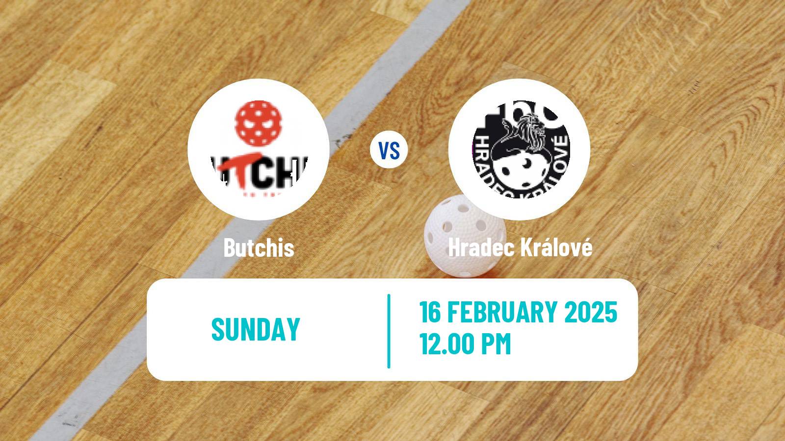 Floorball Czech 1 Liga Floorball Butchis - Hradec Králové