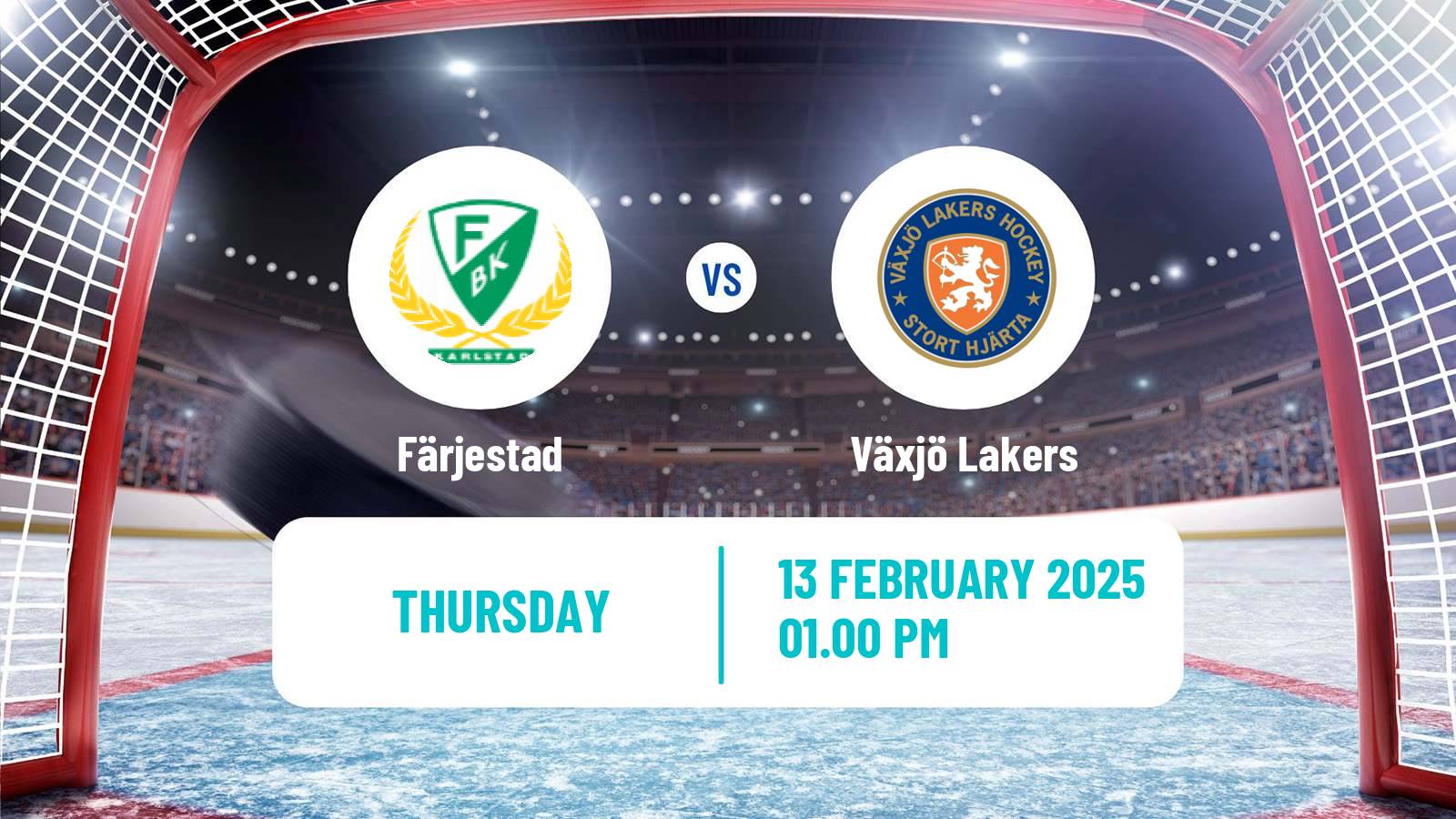 Hockey SHL Färjestad - Växjö Lakers