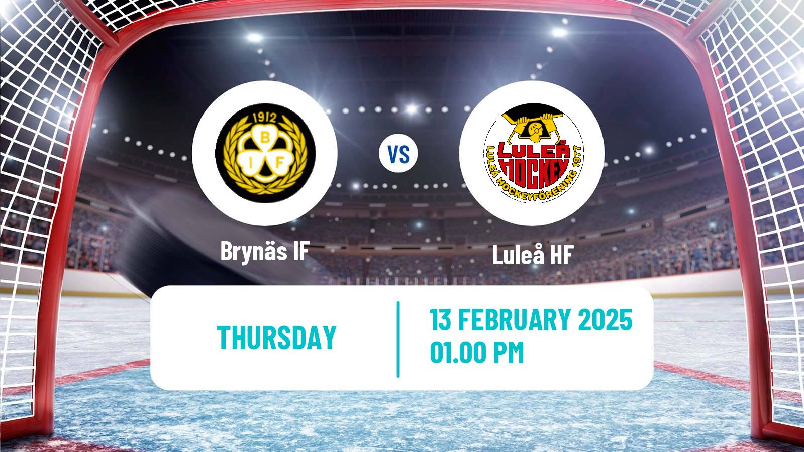 Hockey SHL Brynäs - Luleå