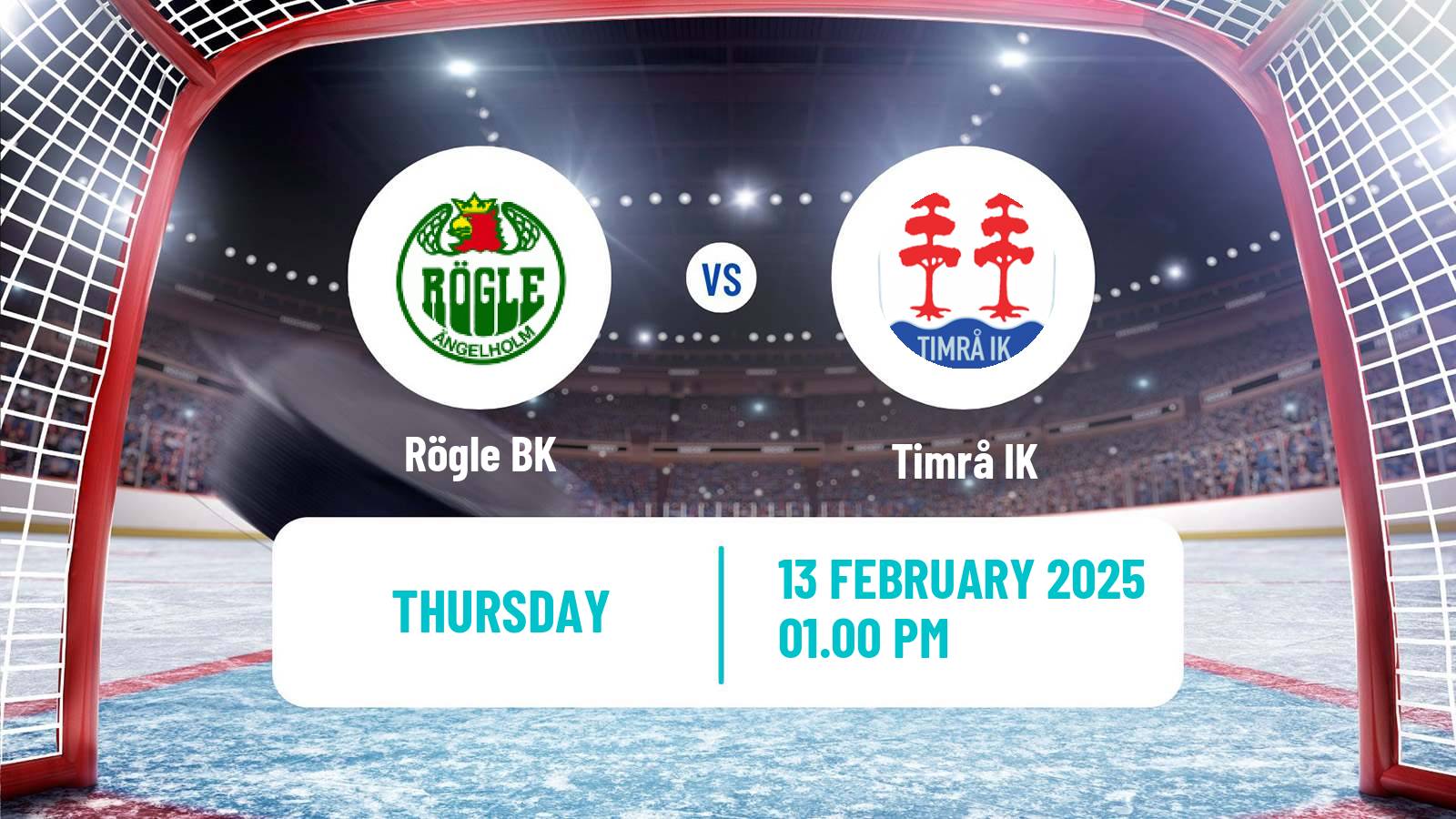 Hockey SHL Rögle - Timrå