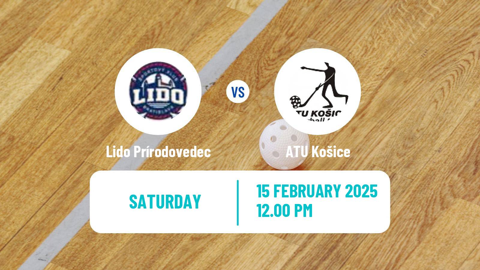 Floorball Slovak Extraliga Floorball Lido Prírodovedec - ATU Košice