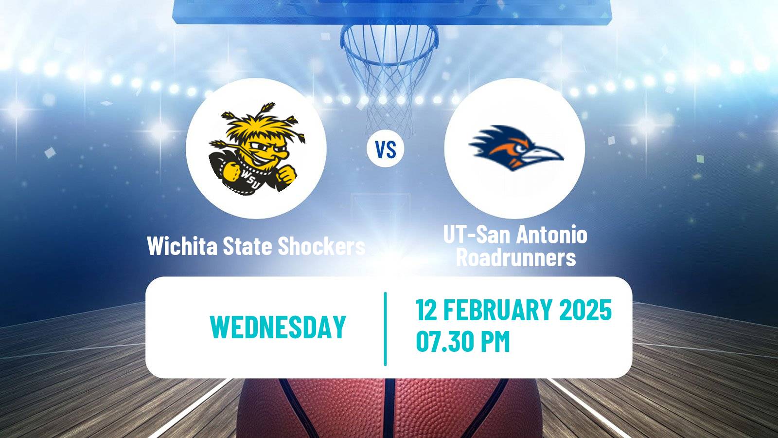 Basketball NCAA College Basketball Wichita State Shockers - UT-San Antonio Roadrunners