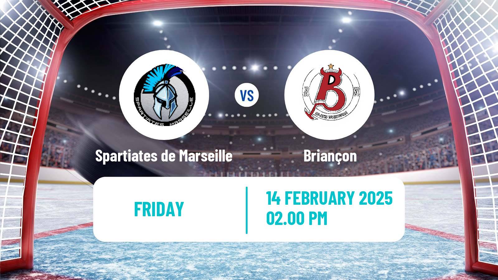 Hockey French Ligue Magnus Spartiates de Marseille - Briançon