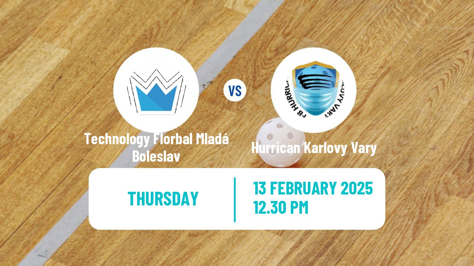 Floorball Czech Superliga Floorball Technology Florbal Mladá Boleslav - Hurrican Karlovy Vary