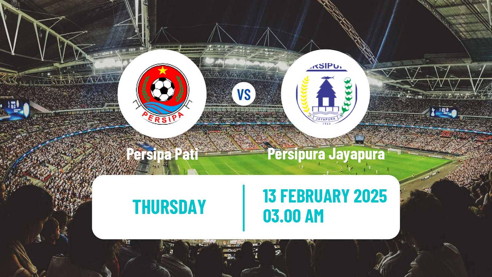 Soccer Indonesian Liga 2 Persipa Pati - Persipura Jayapura