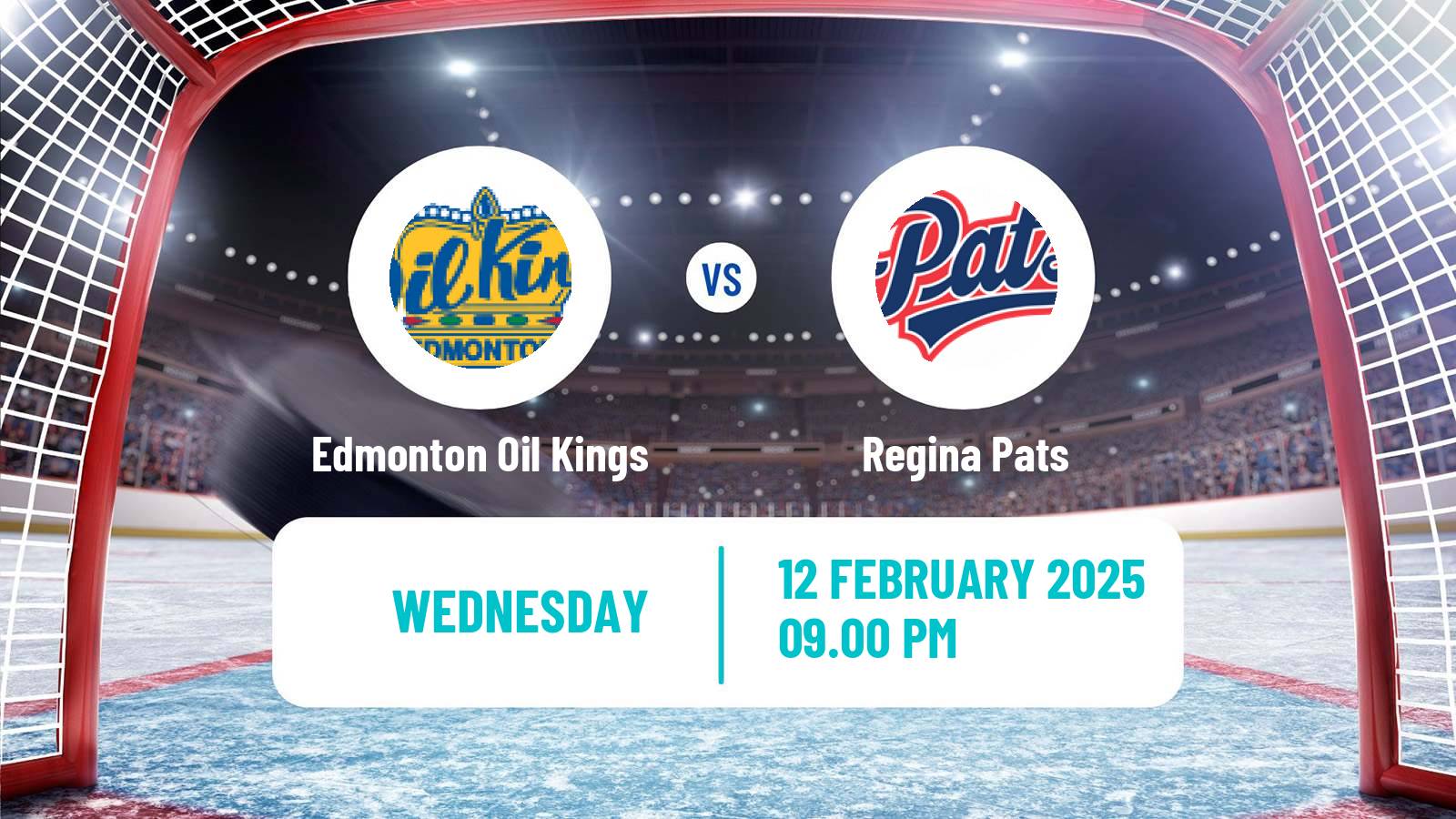 Hockey WHL Edmonton Oil Kings - Regina Pats