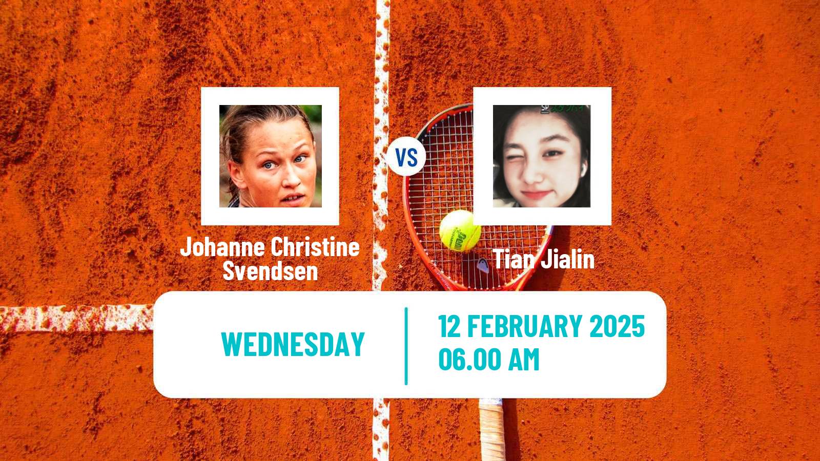 Tennis ITF W15 Manacor Women Johanne Christine Svendsen - Tian Jialin