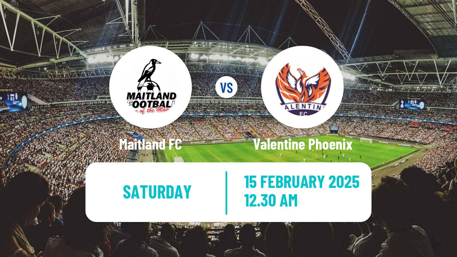 Soccer Australian NPL Northern NSW Maitland - Valentine Phoenix