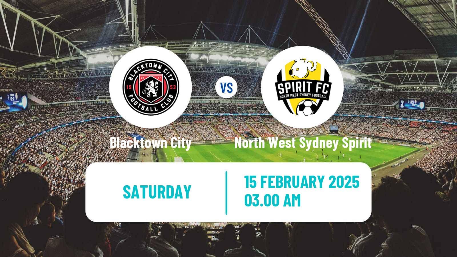 Soccer Australian NPL NSW Blacktown City - North West Sydney Spirit