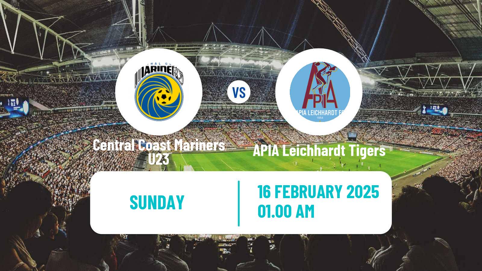 Soccer Australian NPL NSW Central Coast Mariners U23 - APIA Leichhardt Tigers