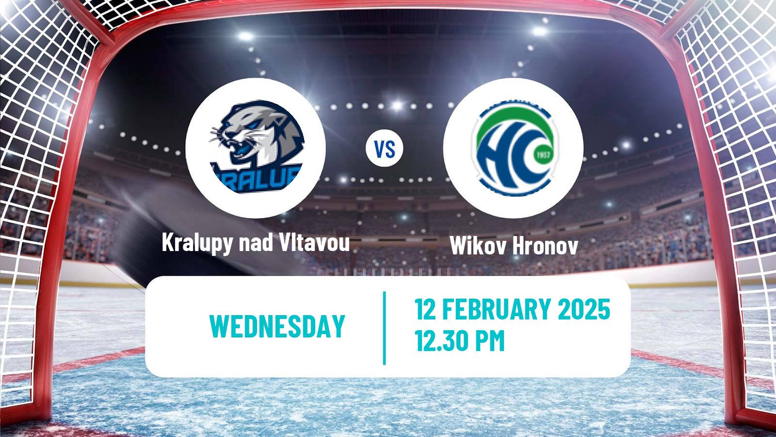 Hockey Czech 2 Liga Hockey West Kralupy nad Vltavou - Wikov Hronov