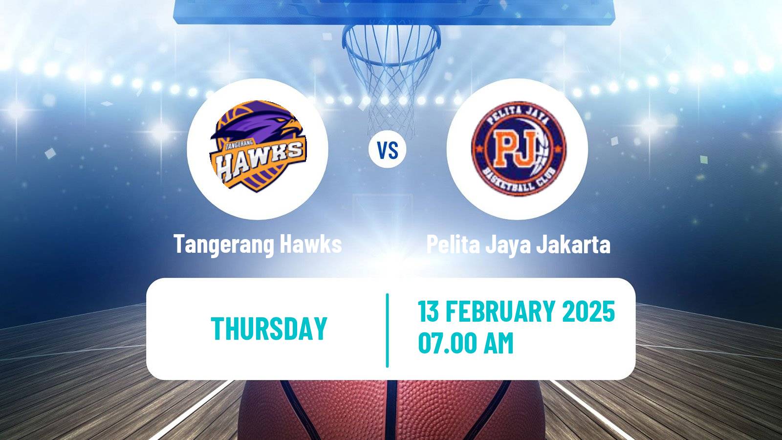 Basketball Indonesian IBL Tangerang Hawks - Pelita Jaya Jakarta