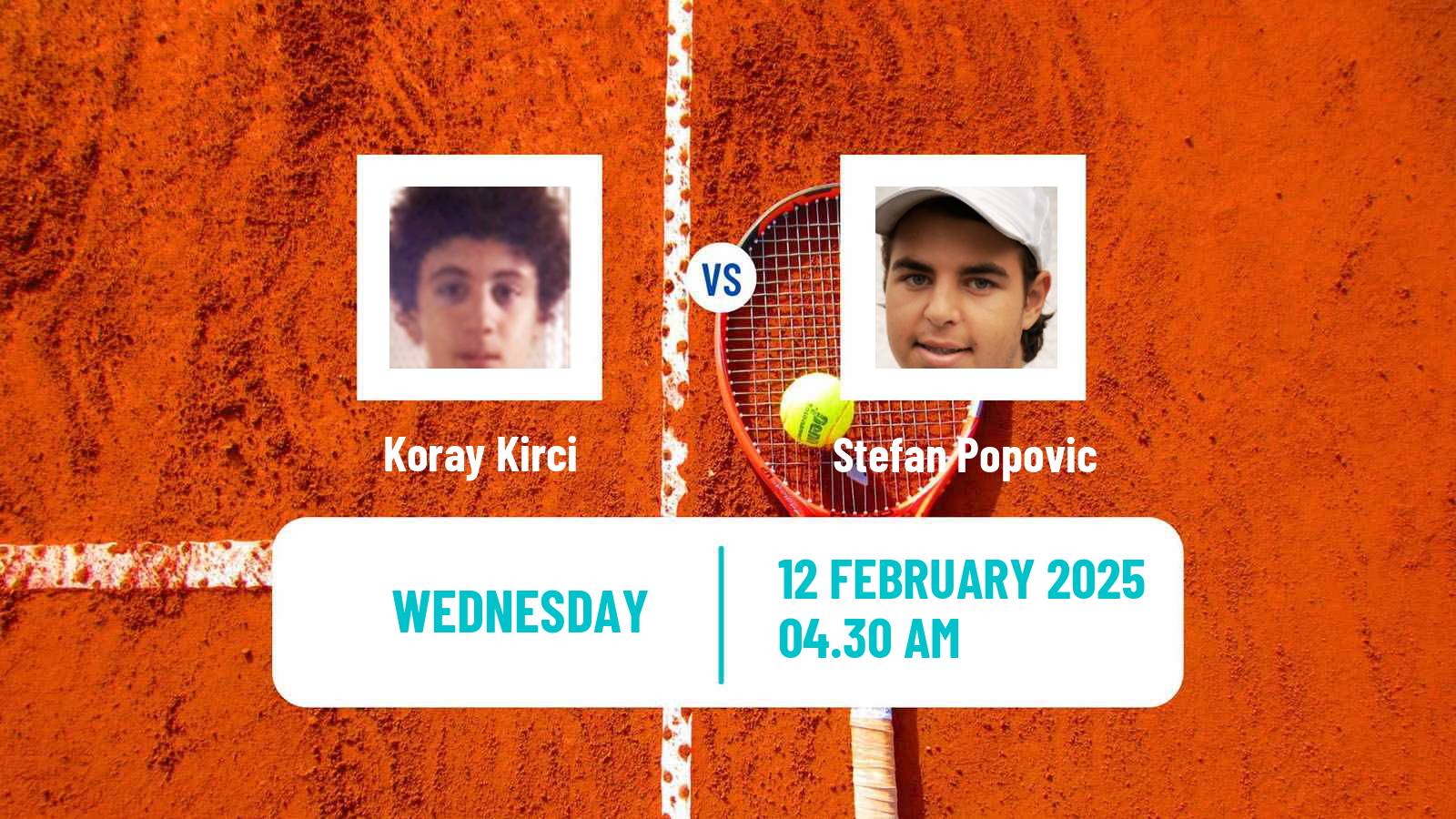 Tennis ITF M15 Antalya 4 Men Koray Kirci - Stefan Popovic