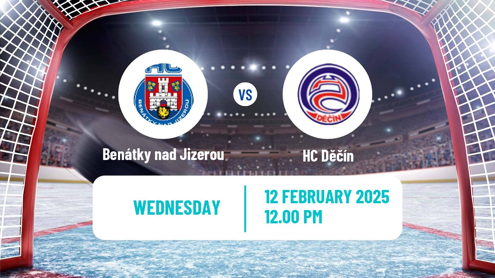 Hockey Czech 2 Liga Hockey West Benátky nad Jizerou - Děčín