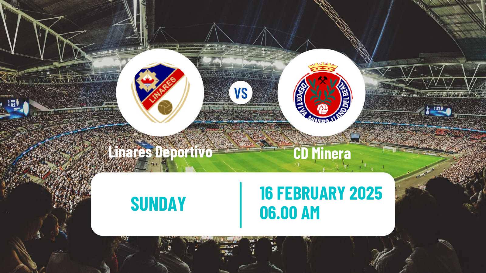 Soccer Spanish Segunda RFEF - Group 4 Linares Deportivo - Minera