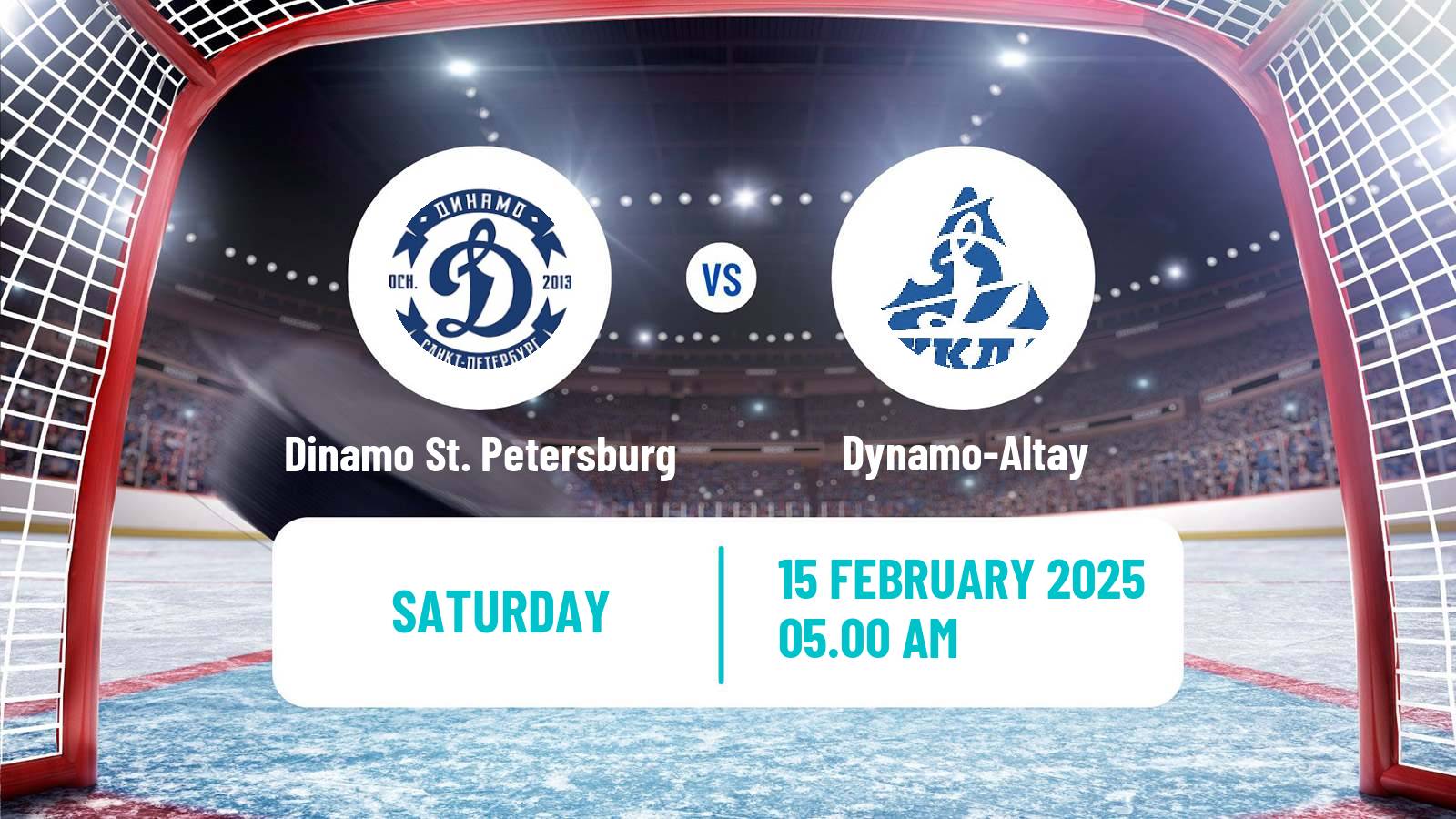 Hockey VHL Dinamo St. Petersburg - Dynamo-Altay