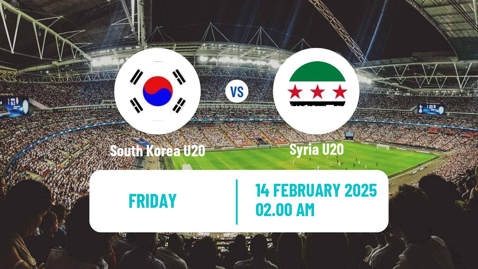 Soccer AFC Championship U20 South Korea U20 - Syria U20