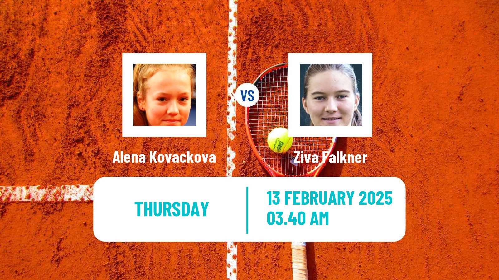 Tennis ITF W35 Antalya 2 Women Alena Kovackova - Ziva Falkner