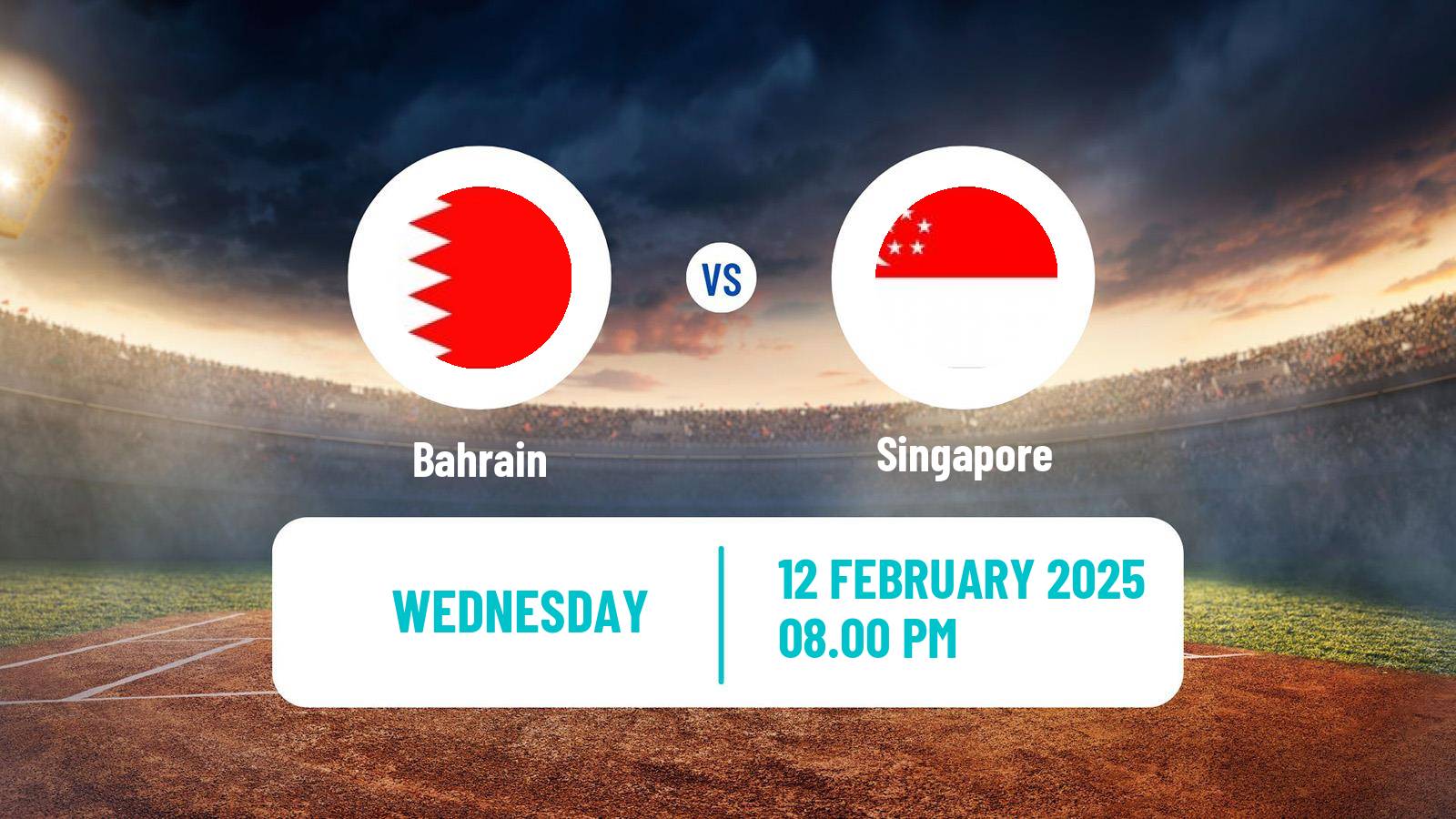 Cricket CWC Challenge League Cricket Bahrain - Singapore