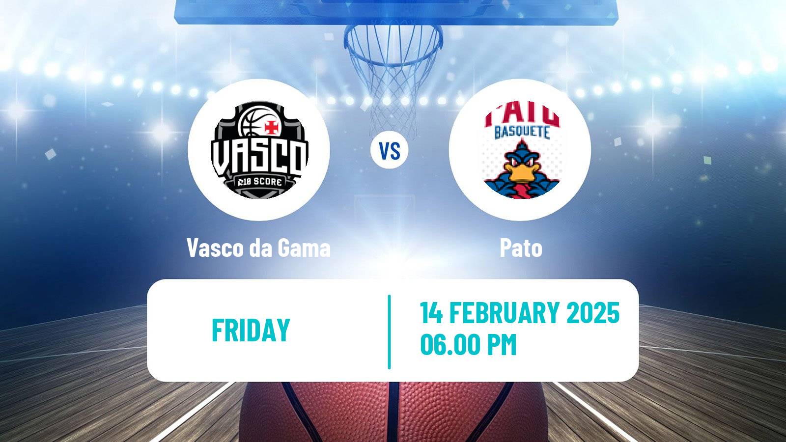 Basketball Brazilian NBB Vasco da Gama - Pato