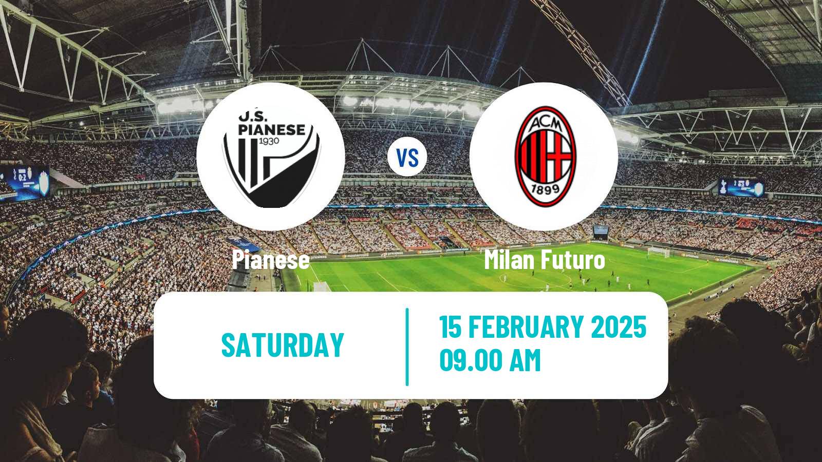 Soccer Italian Serie C Group B Pianese - Milan Futuro