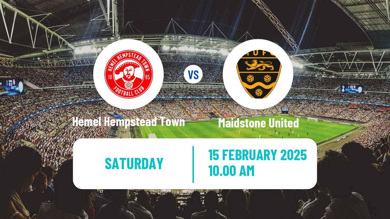 Soccer English National League South Hemel Hempstead Town - Maidstone United