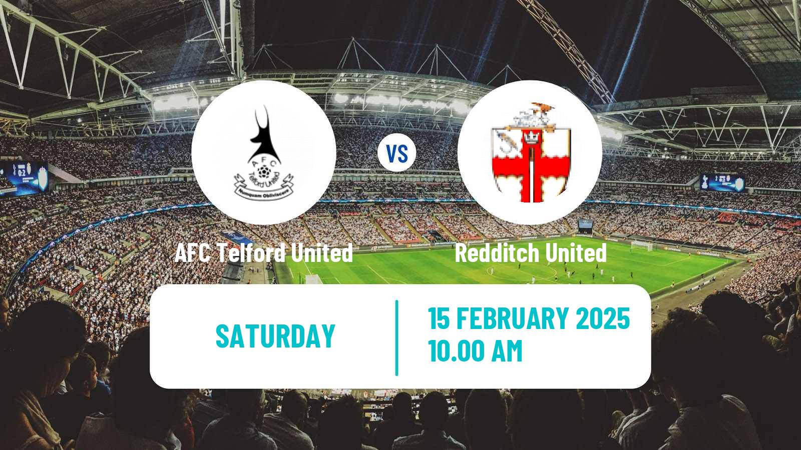 Soccer English Southern League Central Division AFC Telford United - Redditch United