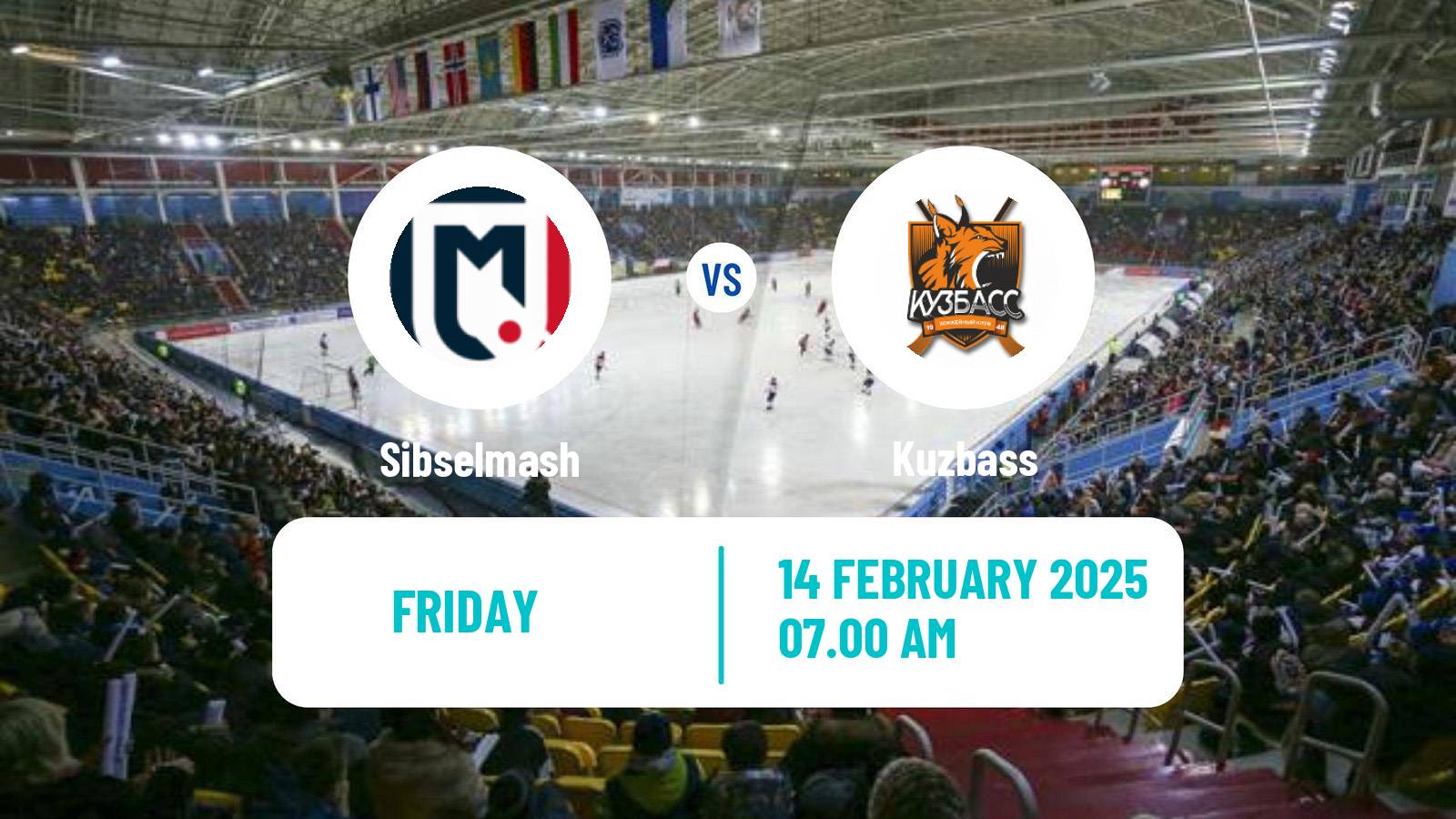 Bandy Russian Super League Bandy Sibselmash - Kuzbass