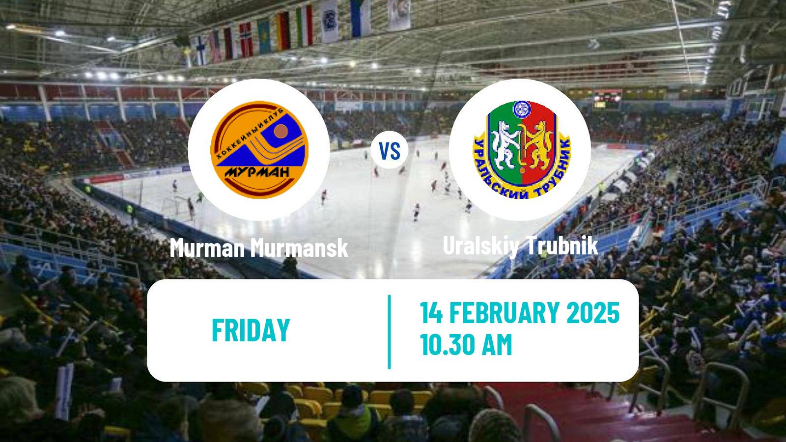 Bandy Russian Super League Bandy Murman Murmansk - Uralskiy Trubnik