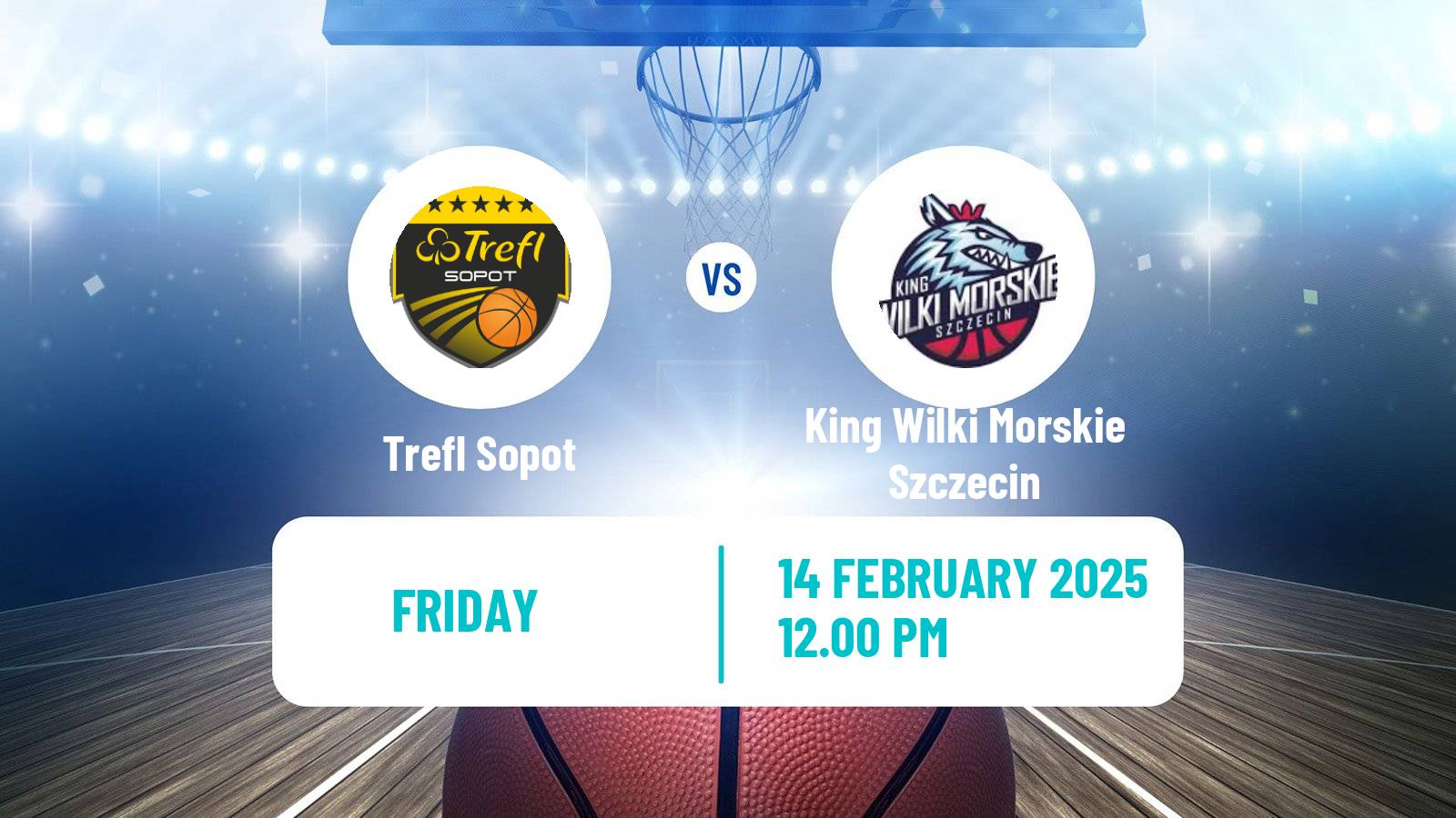 Basketball Polish Cup Basketball Trefl Sopot - King Wilki Morskie Szczecin