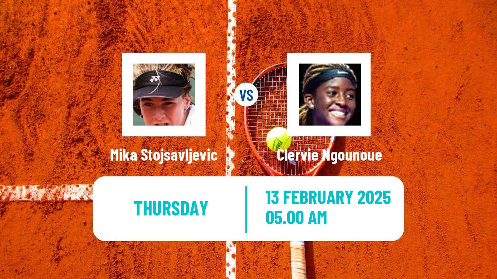 Tennis ITF W50 Birmingham Women Mika Stojsavljevic - Clervie Ngounoue