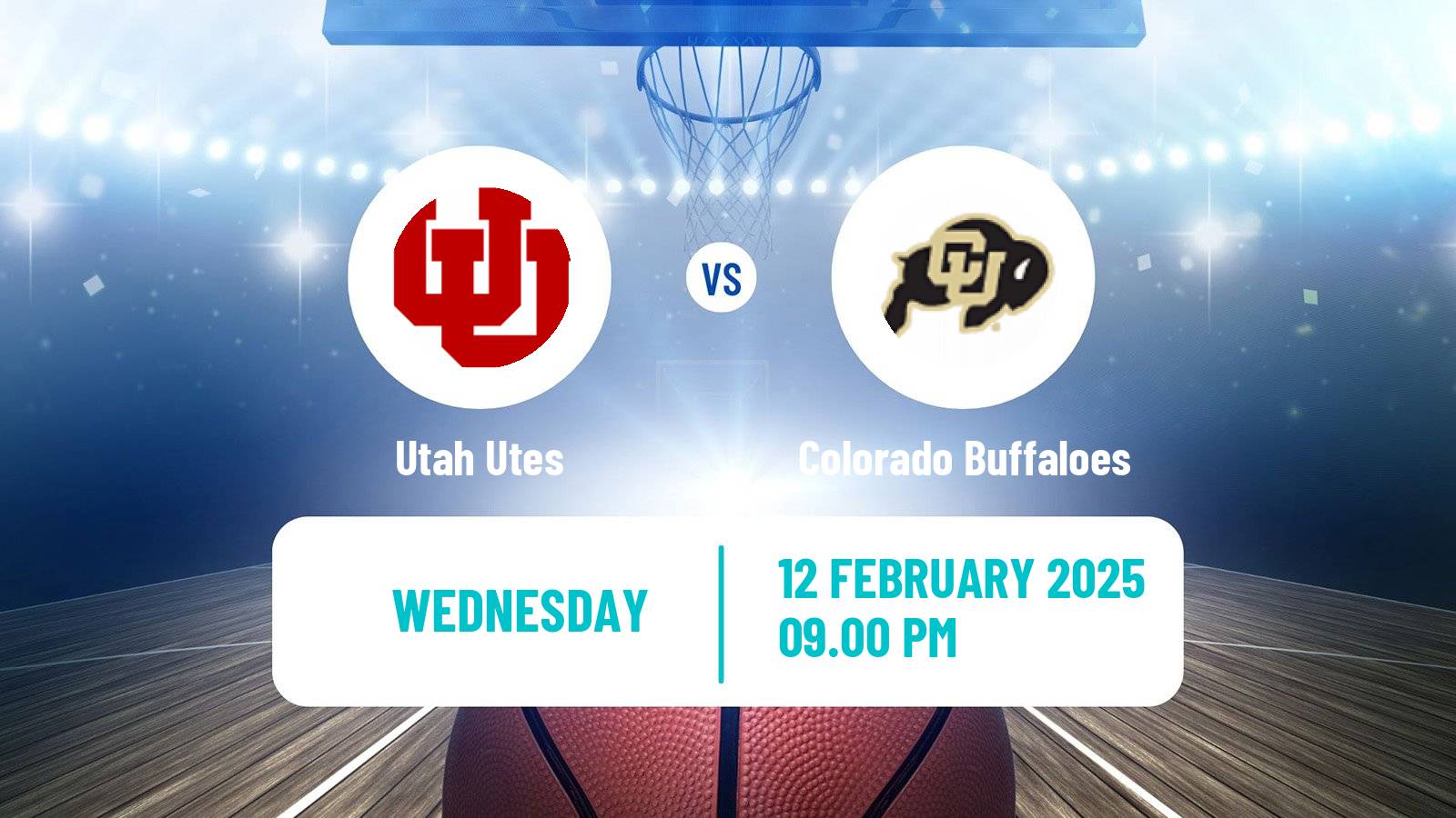 Basketball NCAA College Basketball Women Utah Utes - Colorado Buffaloes