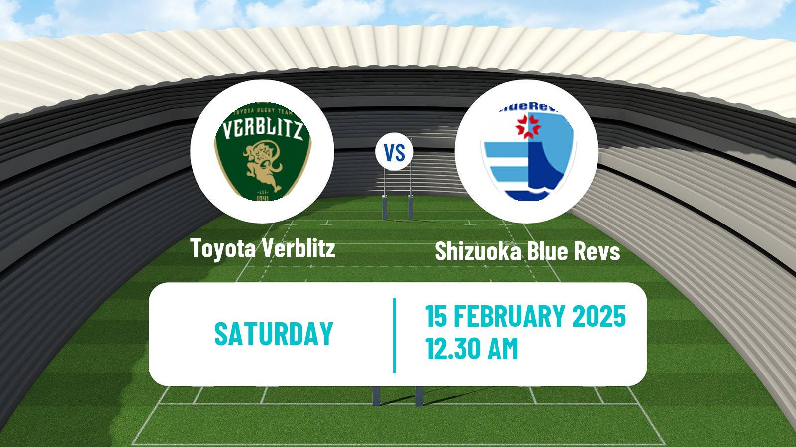 Rugby union Japan League One Rugby Union Toyota Verblitz - Shizuoka Blue Revs