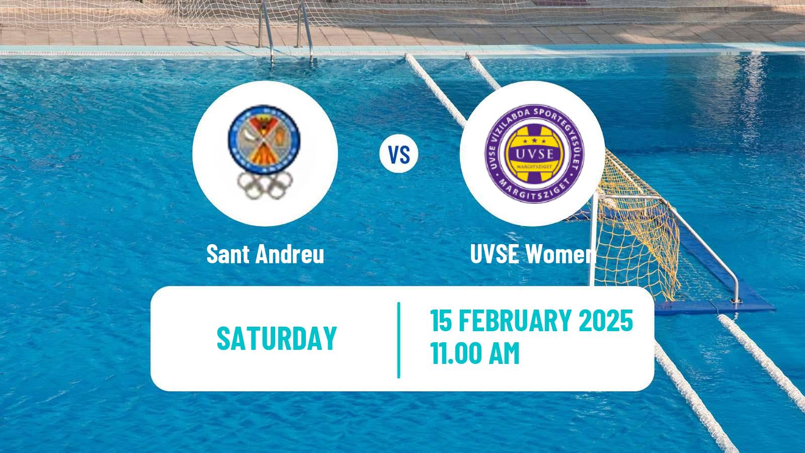 Water polo Champions League Water Polo Women Sant Andreu - UVSE