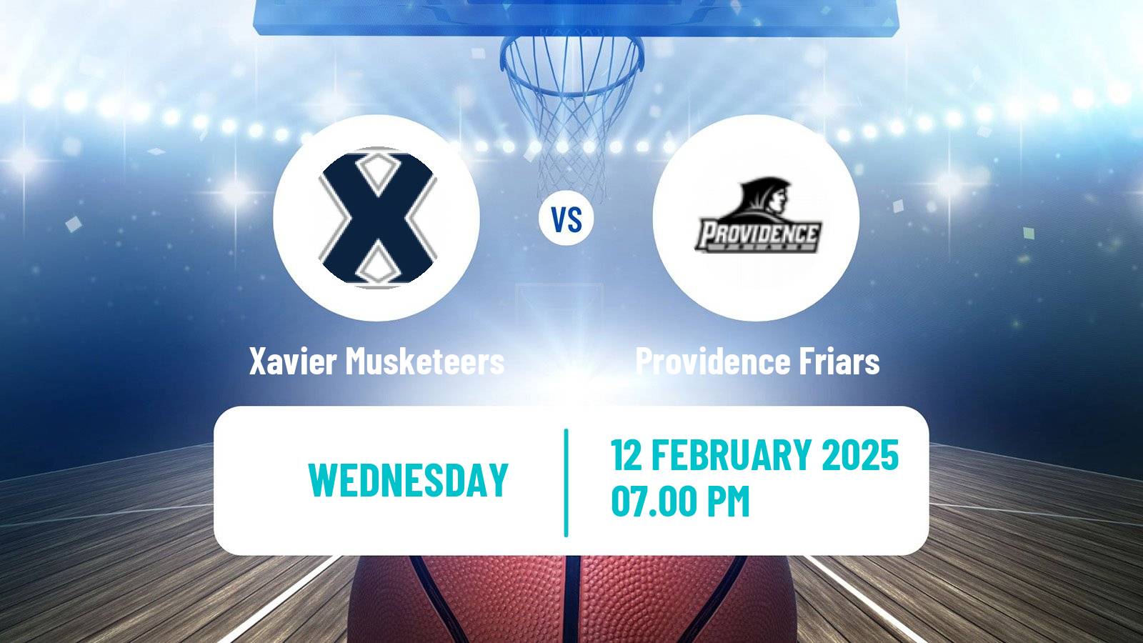 Basketball NCAA College Basketball Women Xavier Musketeers - Providence Friars