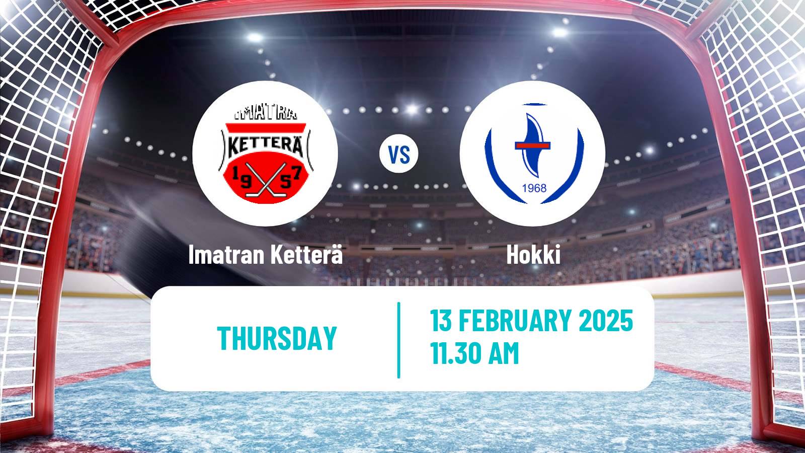 Hockey Finnish Mestis Imatran Ketterä - Hokki