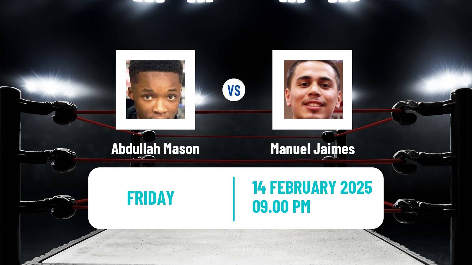 Boxing Lightweight Others Matches Men Abdullah Mason - Manuel Jaimes