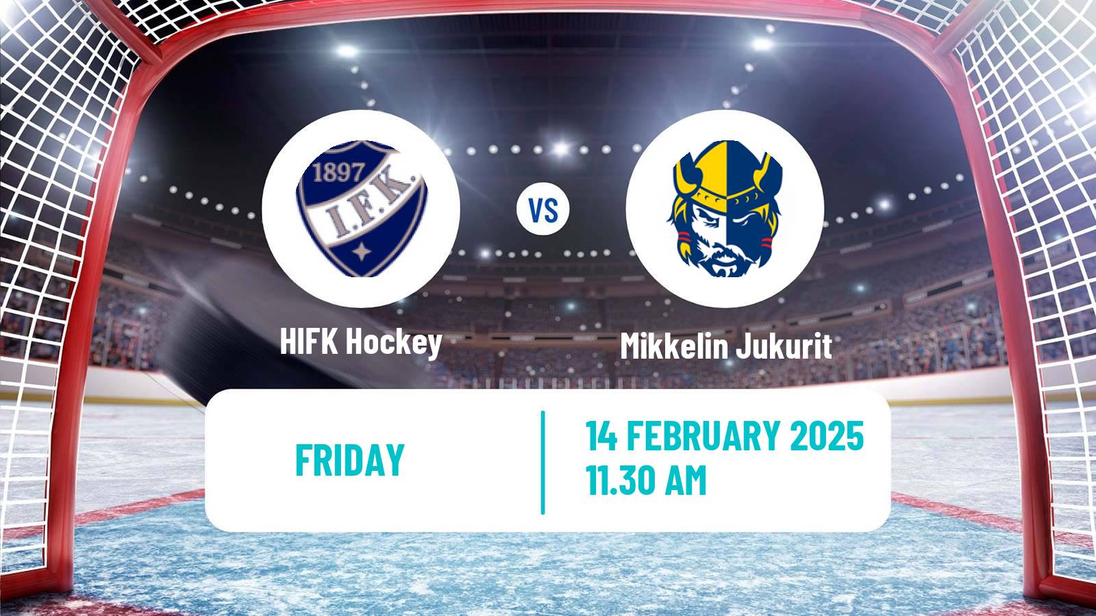 Hockey Finnish SM-liiga HIFK - Mikkelin Jukurit