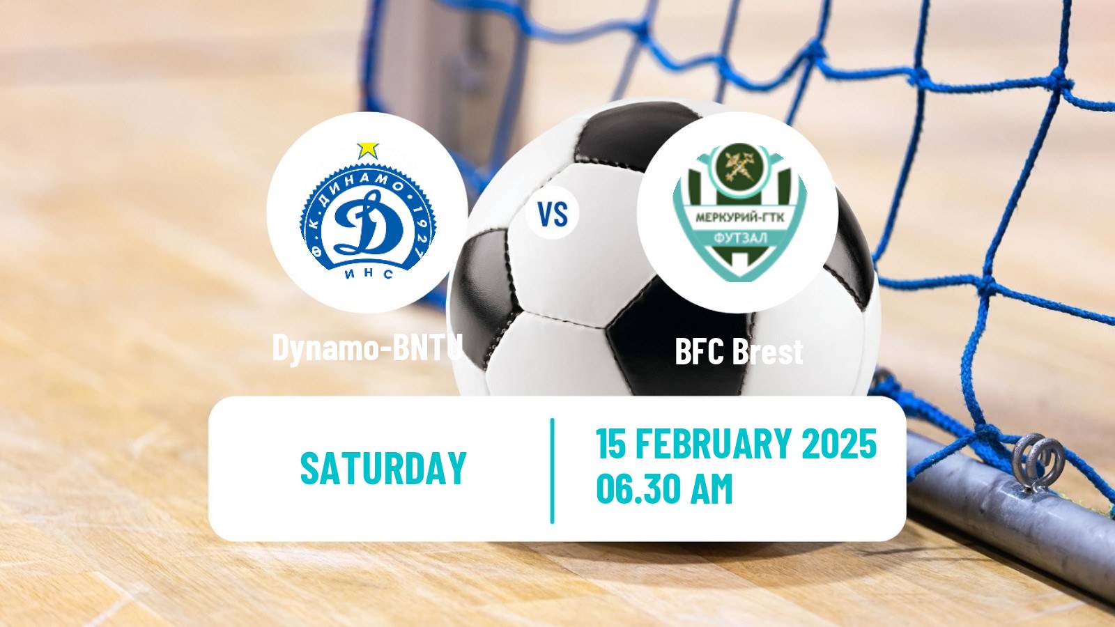 Futsal Belarusian Premier League Futsal Dynamo-BNTU - Brest