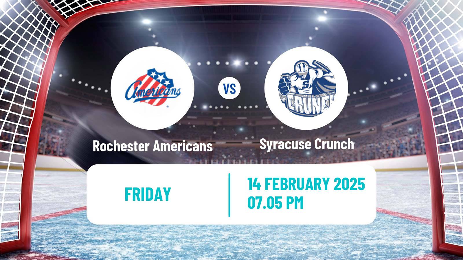 Hockey AHL Rochester Americans - Syracuse Crunch