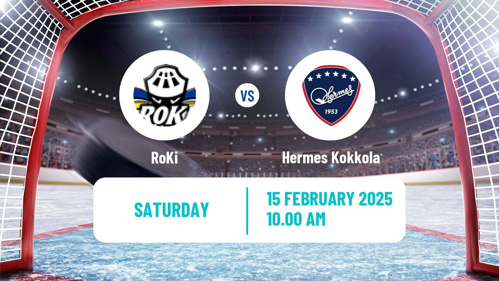 Hockey Finnish Mestis RoKi - Hermes Kokkola