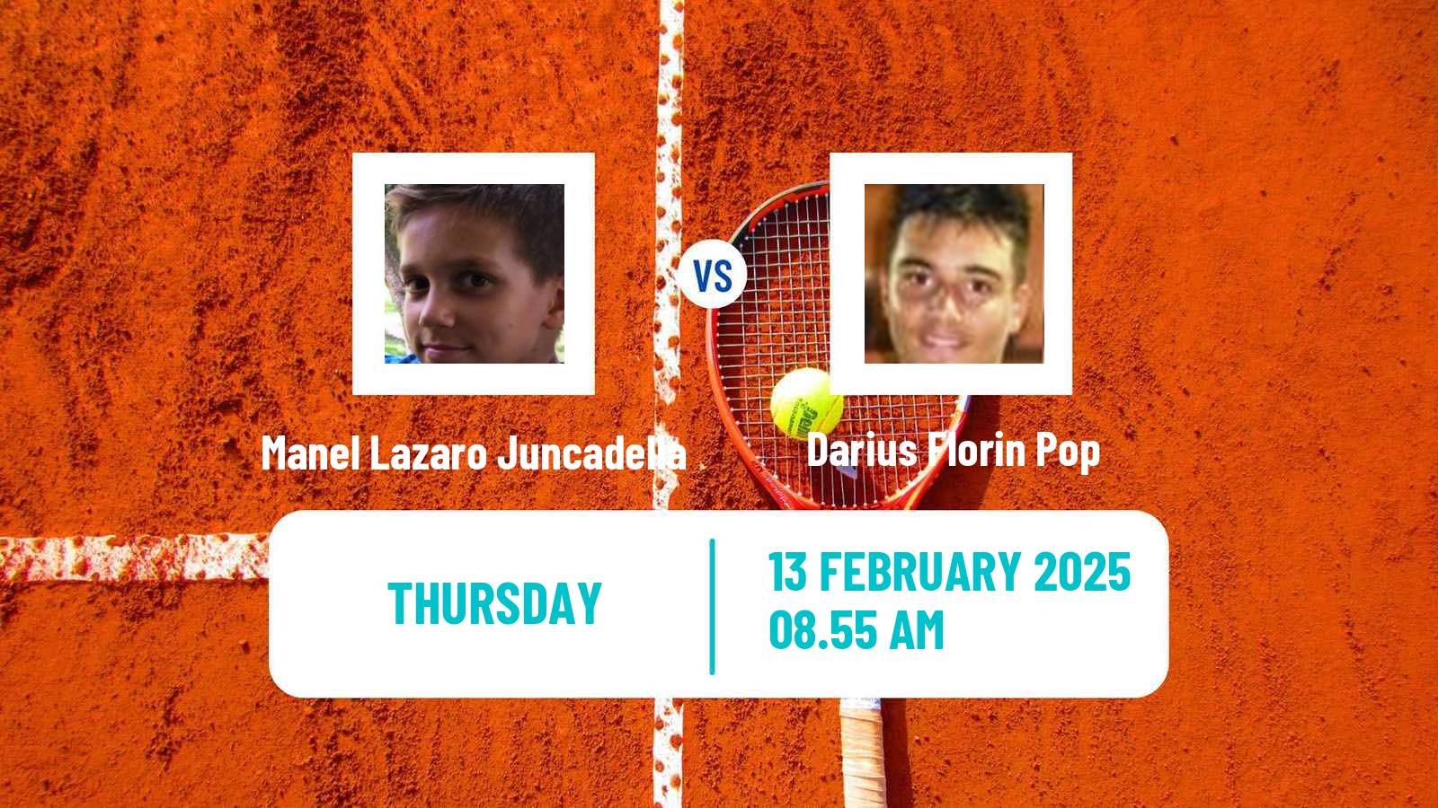 Tennis ITF M15 Valencia 2 Men Manel Lazaro Juncadella - Darius Florin Pop