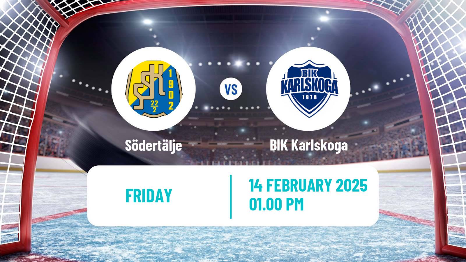 Hockey Swedish Hockey Allsvenskan Södertälje - BIK Karlskoga