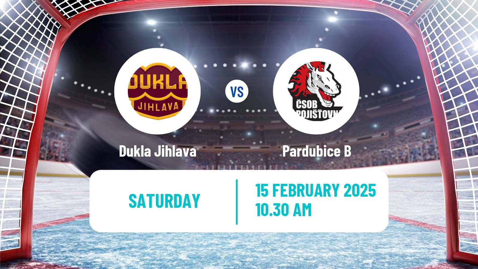 Hockey Czech Chance Liga Dukla Jihlava - Pardubice B